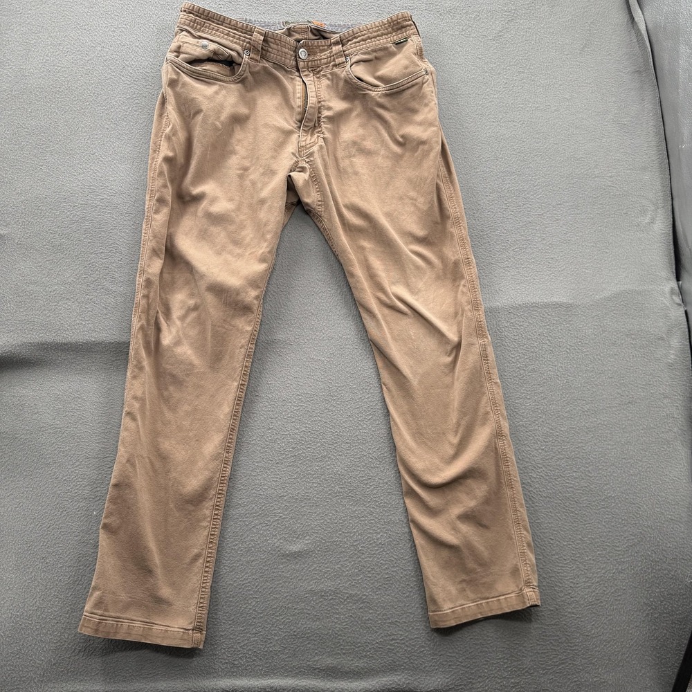 Howler Bros Pants Mens 32x32 (Fits 31/30) Brown Stretch Chino 5 Pocket Casual